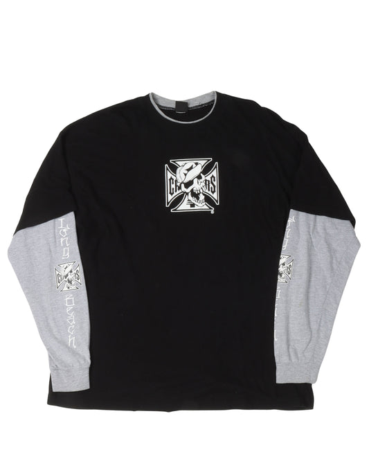 West Coast Choppers Layered Long Sleeve T-Shirt