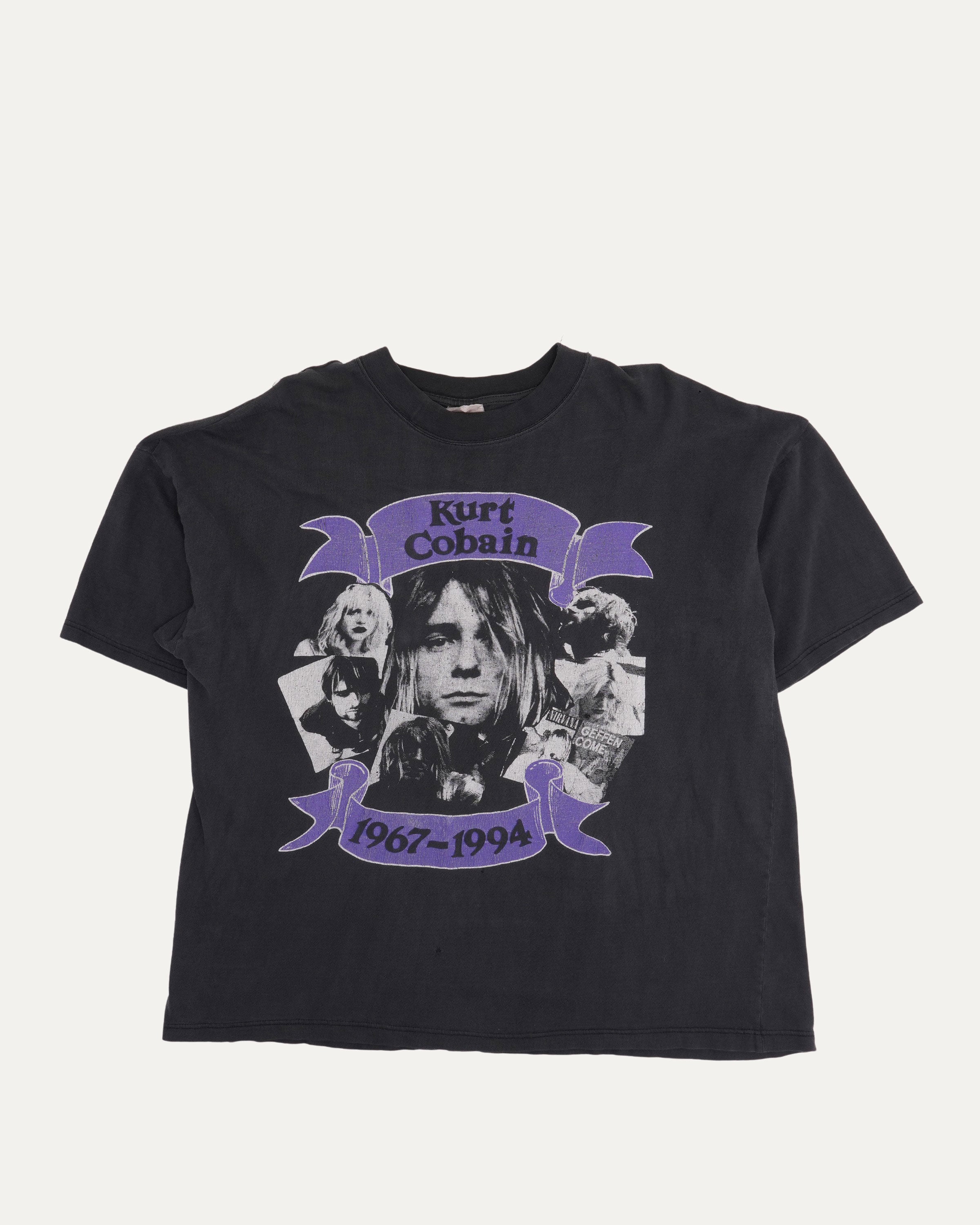 Vintage Kurt Cobain Memorial Euro T-Shirt – Justin Reed