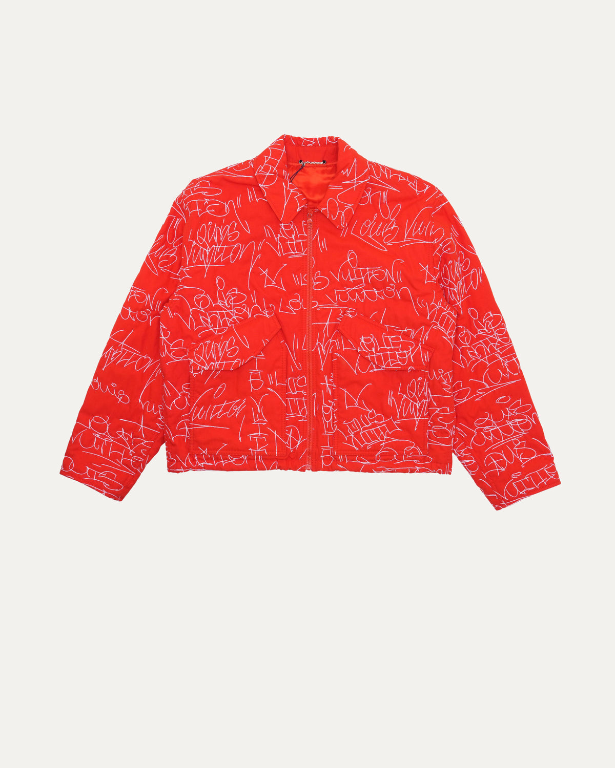 Embroidered Graffiti Jacket