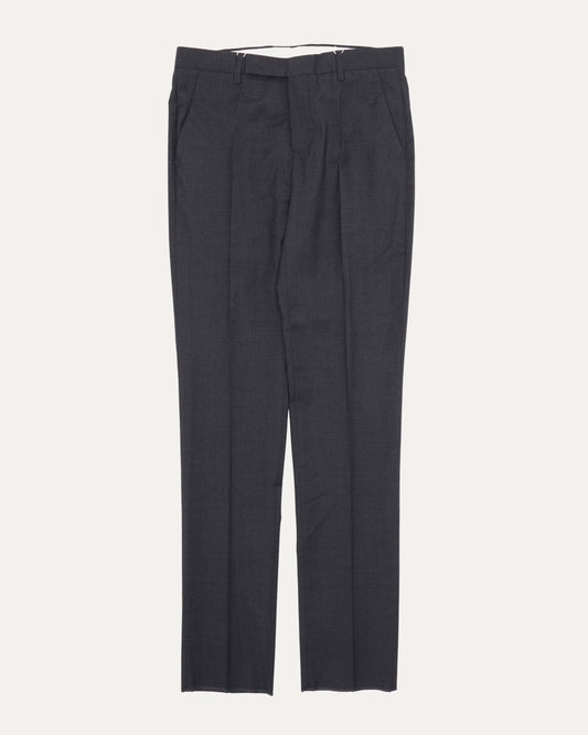 Wool Pleated Trousers