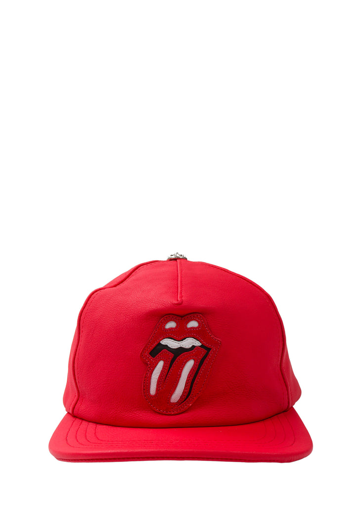 Rolling Stones Leather Patch 5-Panel Hat