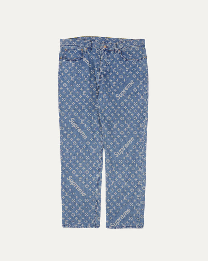 Supreme Jacquard Denim 5-Pocket Jean