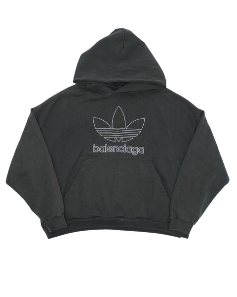 Balenciaga Adidas Trefoil Logo Hoodie – Justin Reed