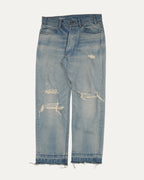 Wesley Distressed Straight Leg Jeans