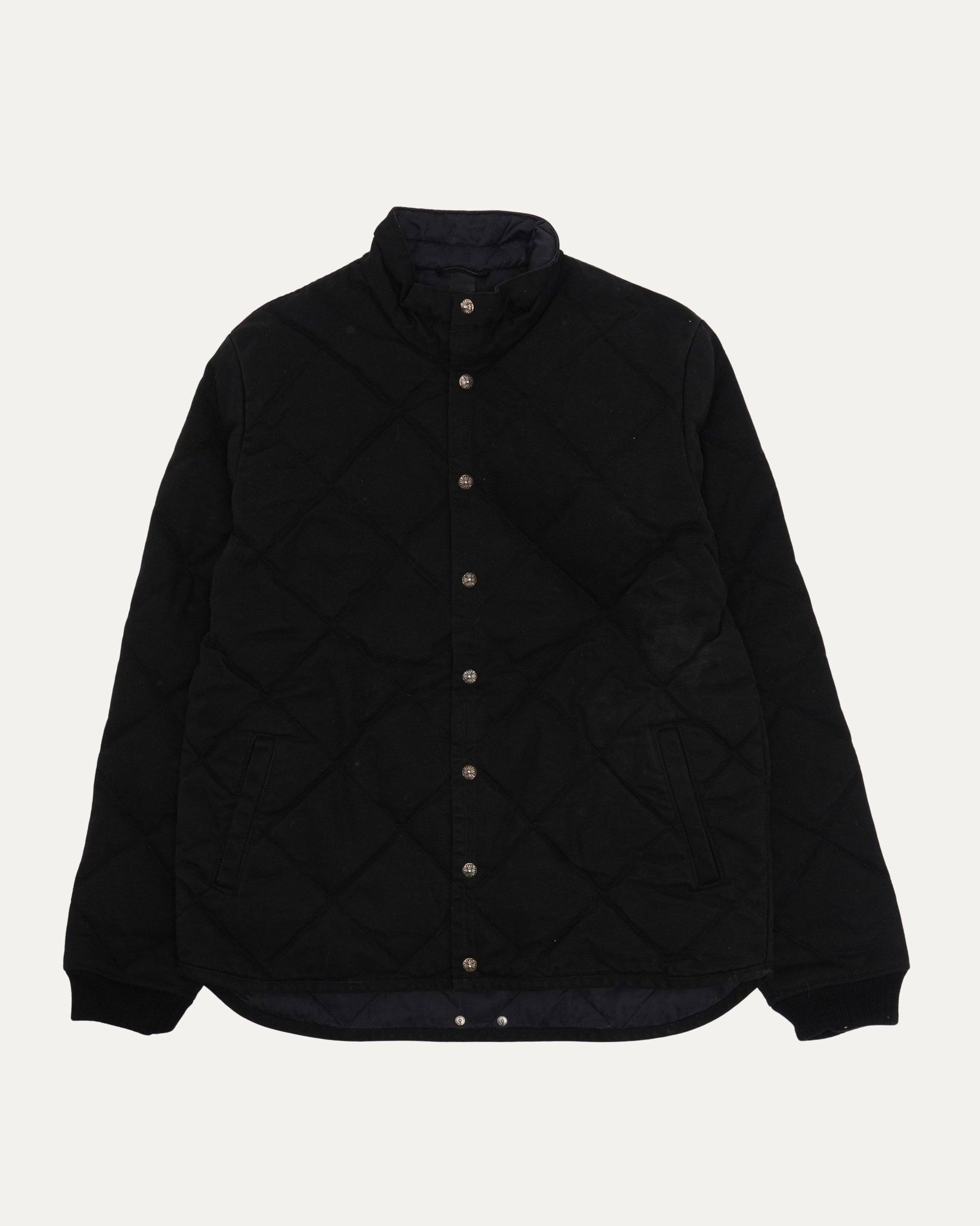 Chrome Hearts Teenage Kicks Quilted Shirt Jacket  Justin Reed