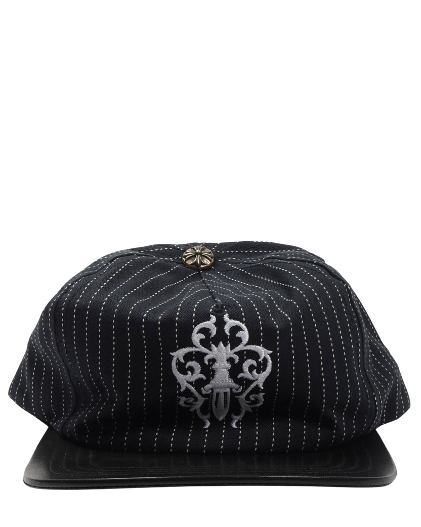 Pinstripe Dagger Logo Hat