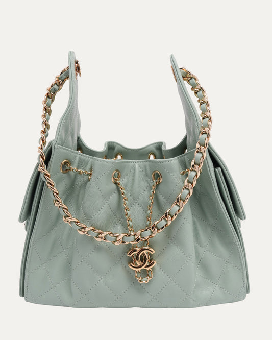Caviar Quilted Small 25 Hobo Bag