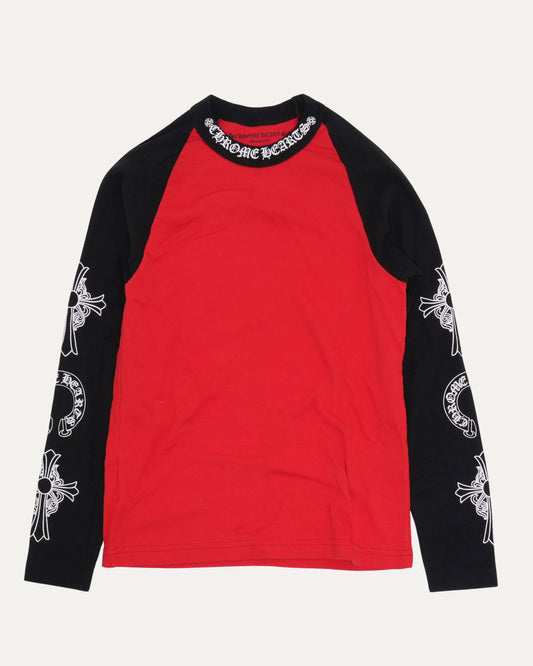 Horseshoe Logo Raglan Long Sleeve T-Shirt