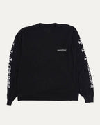 Scroll Logo Plus Cross Long Sleeve Pocket T-Shirt