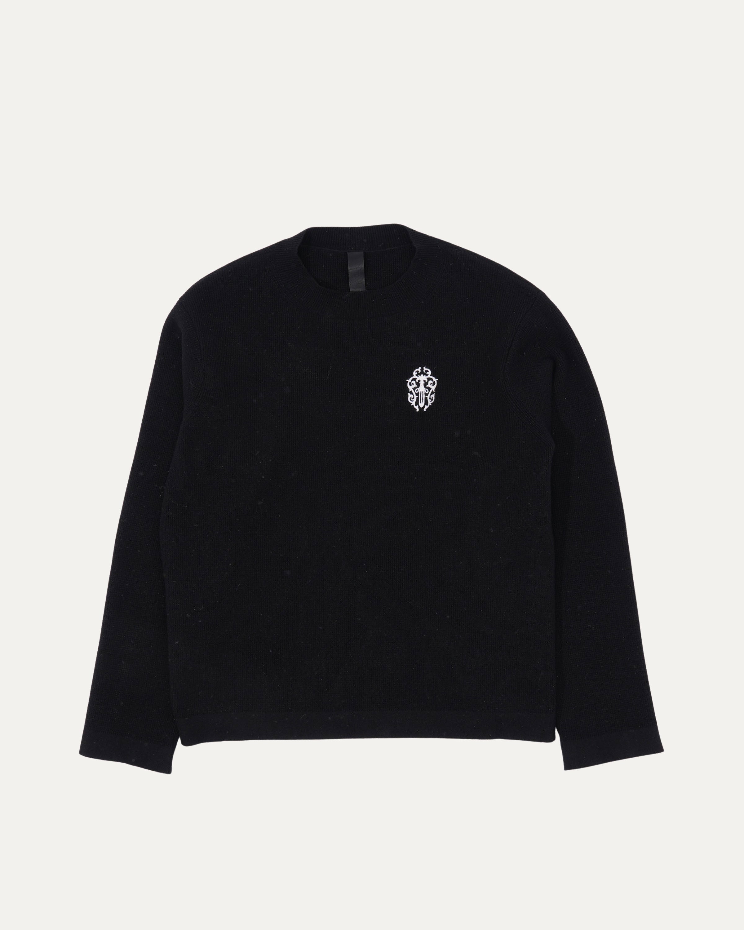 Embroidered Dagger Cashmere Sweater