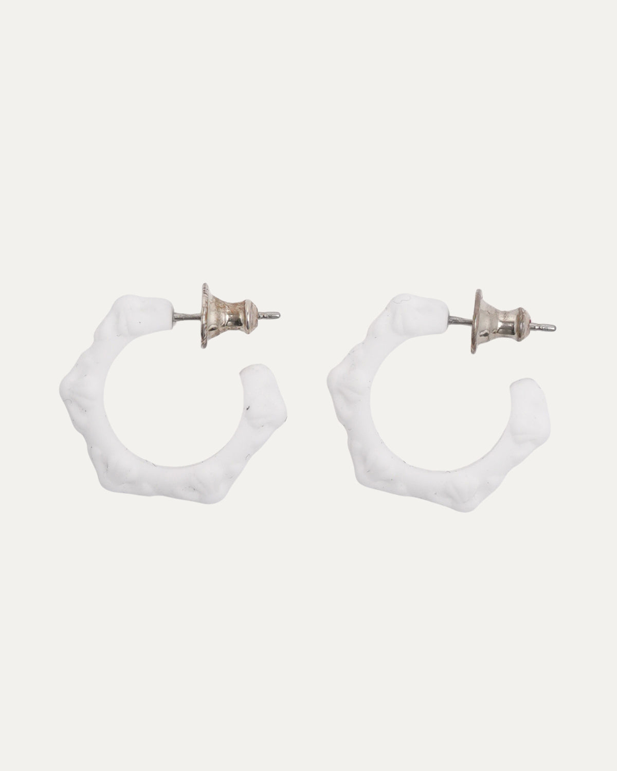 Silichrome Hoop Earrings