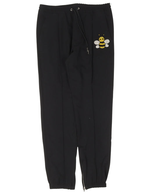 kaws Crystal Bumble Bee Pants