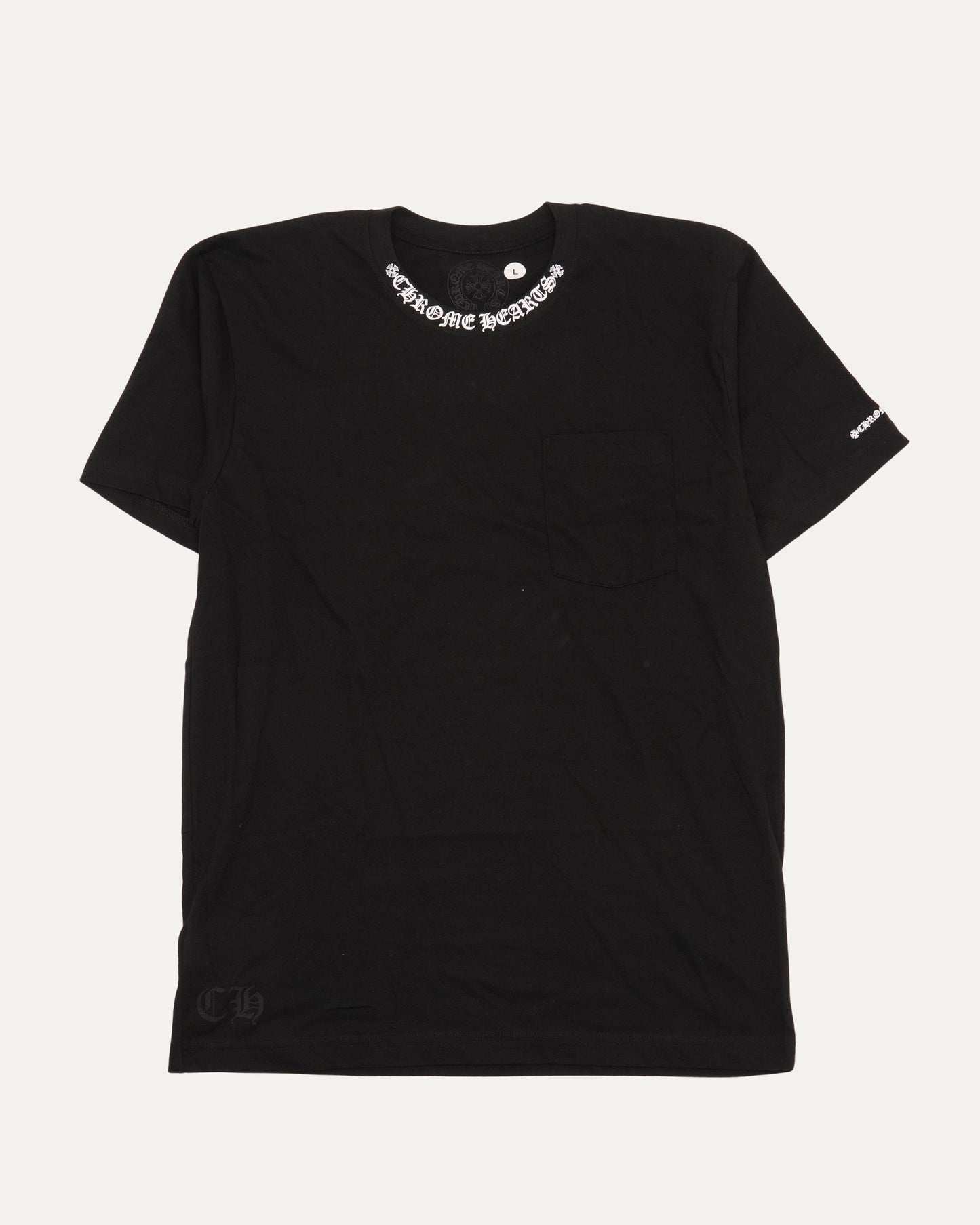 Neck Logo Pocket T-Shirt