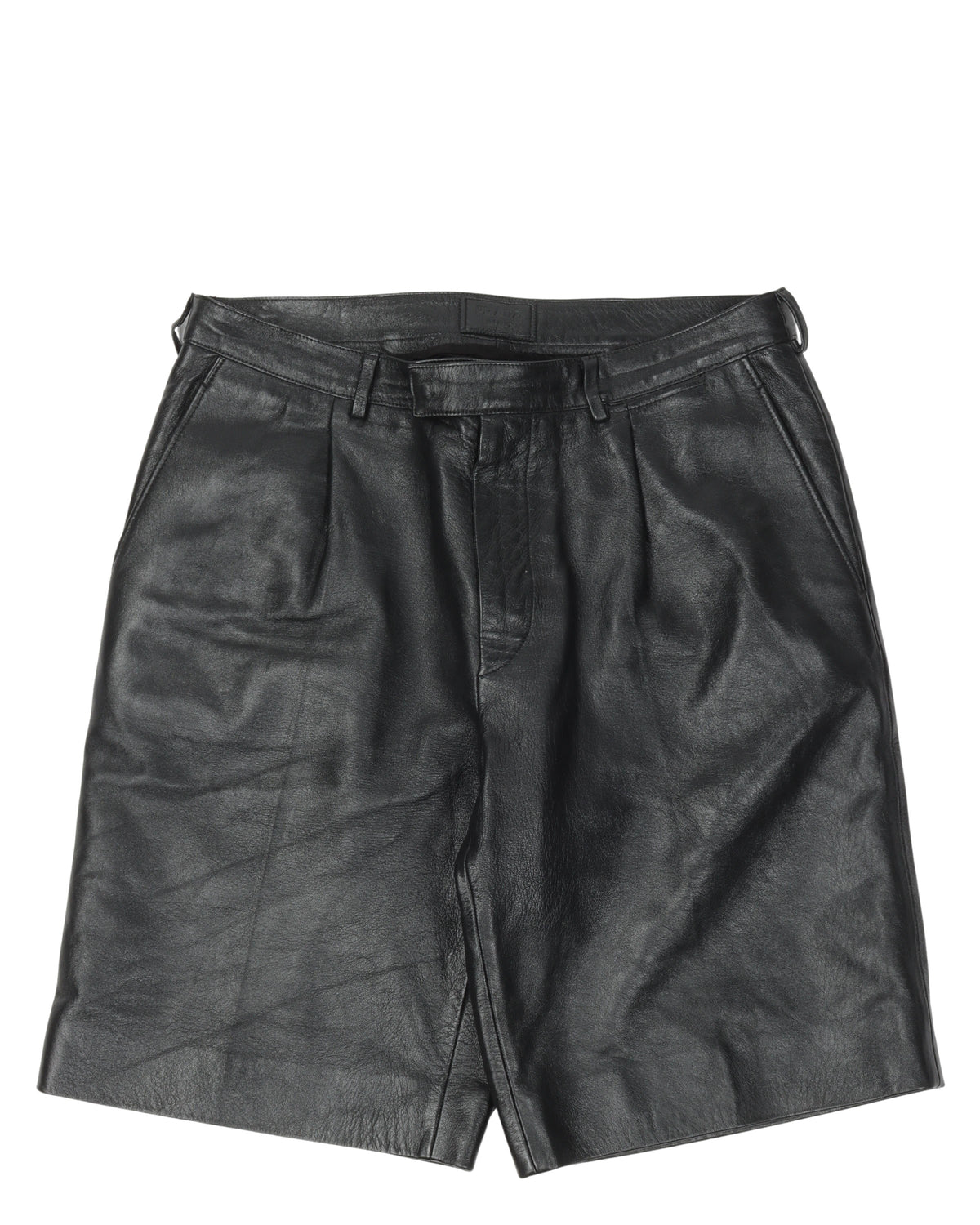 Lamb Leather Shorts