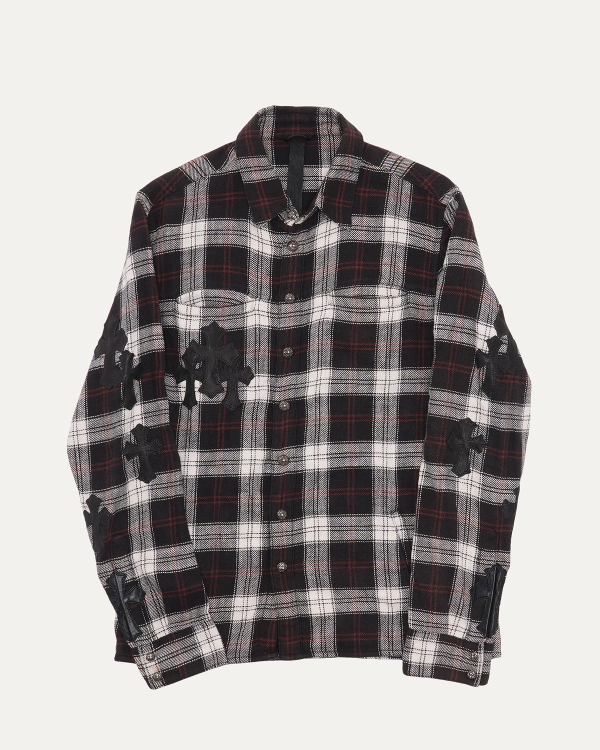 Cross Patch Flannel Shirt