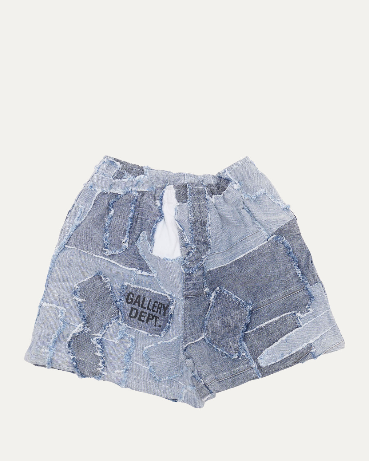 Patchwork Denim Zuma Shorts