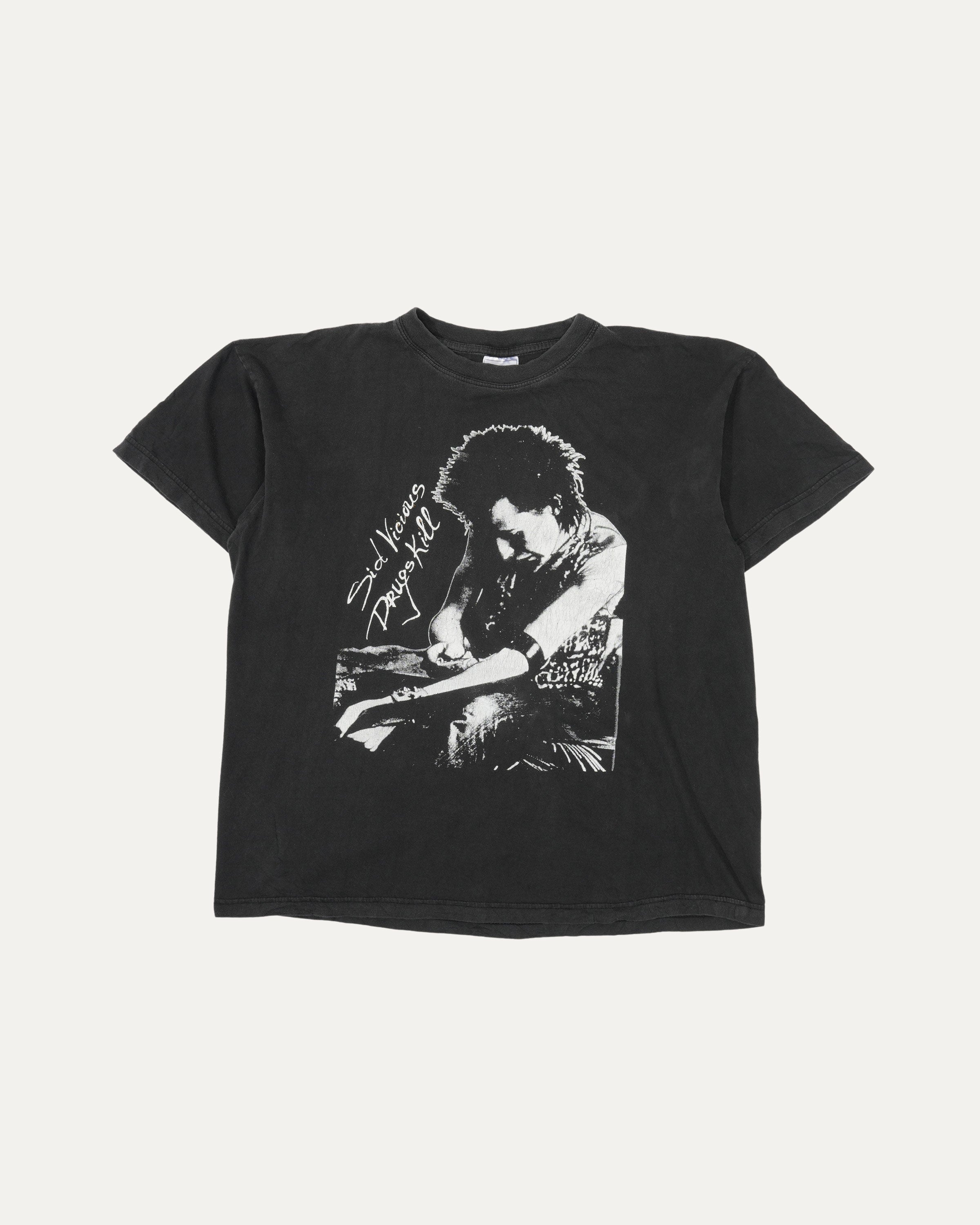 Sid Vicious 'Drugs Kill' T-Shirt