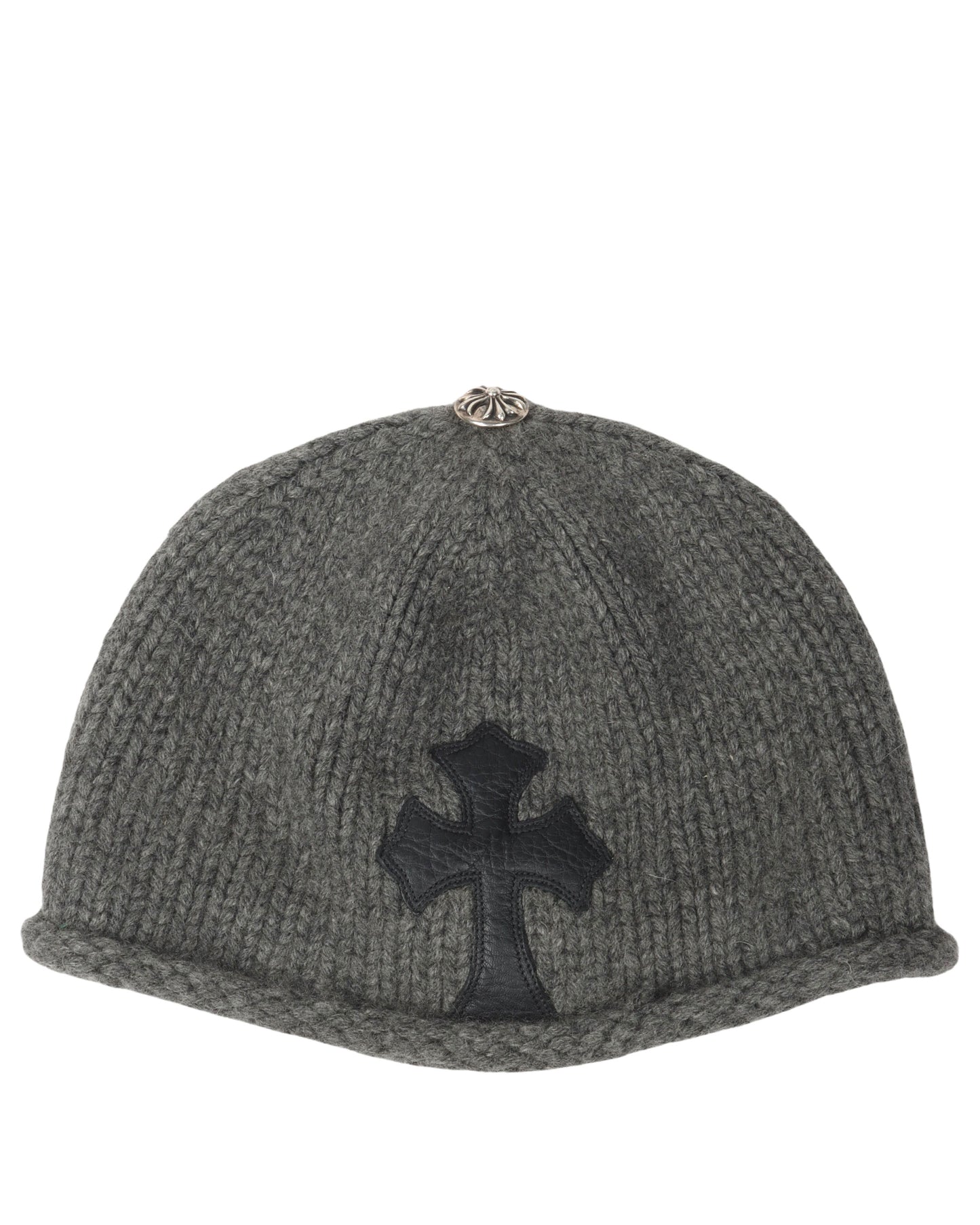 Cross Patch Cashmere Beanie