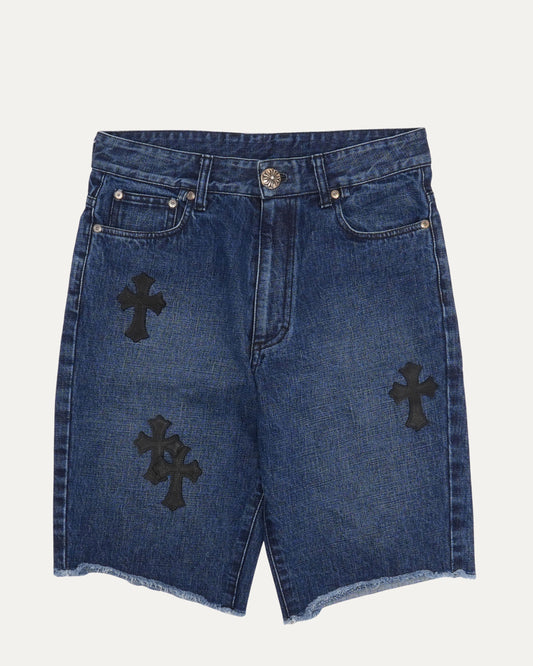 Cross Patch Turbo Diesel Cut Off Jean Shorts