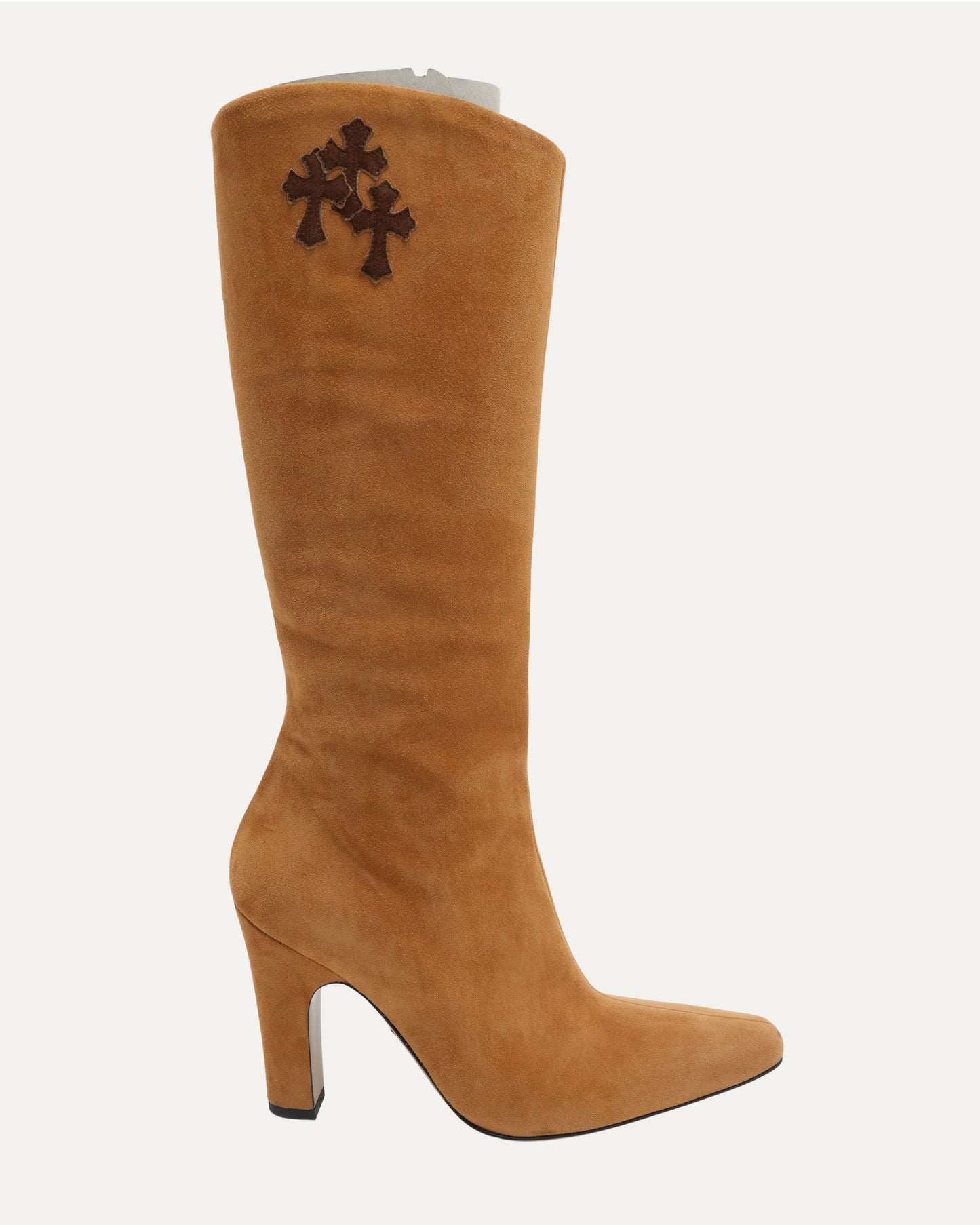 Suede Sugar Jones Cross Patch Boots