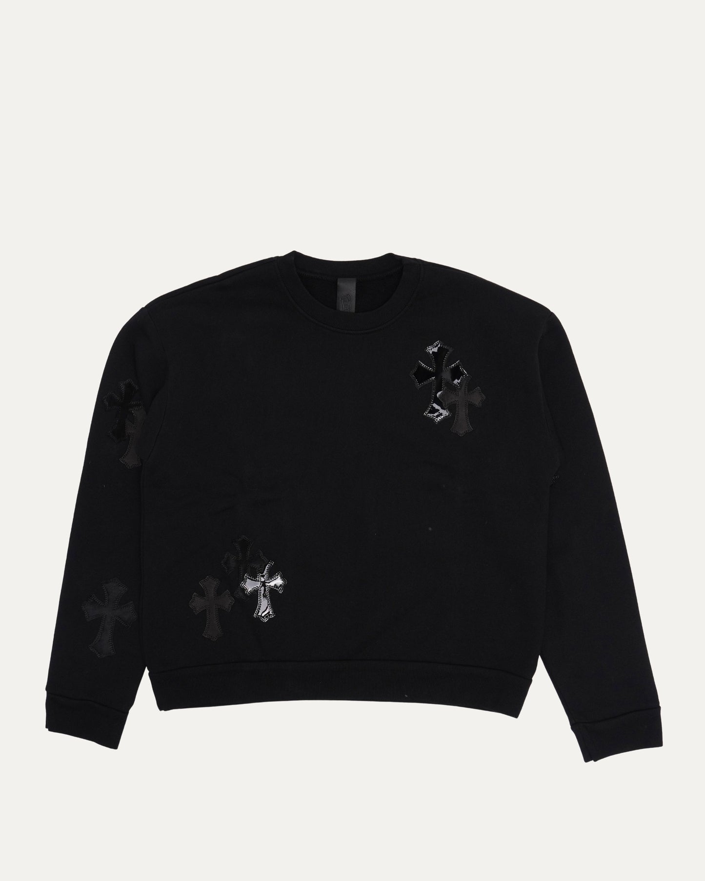 Paper Jam Cross Patch Crewneck Sweatshirt
