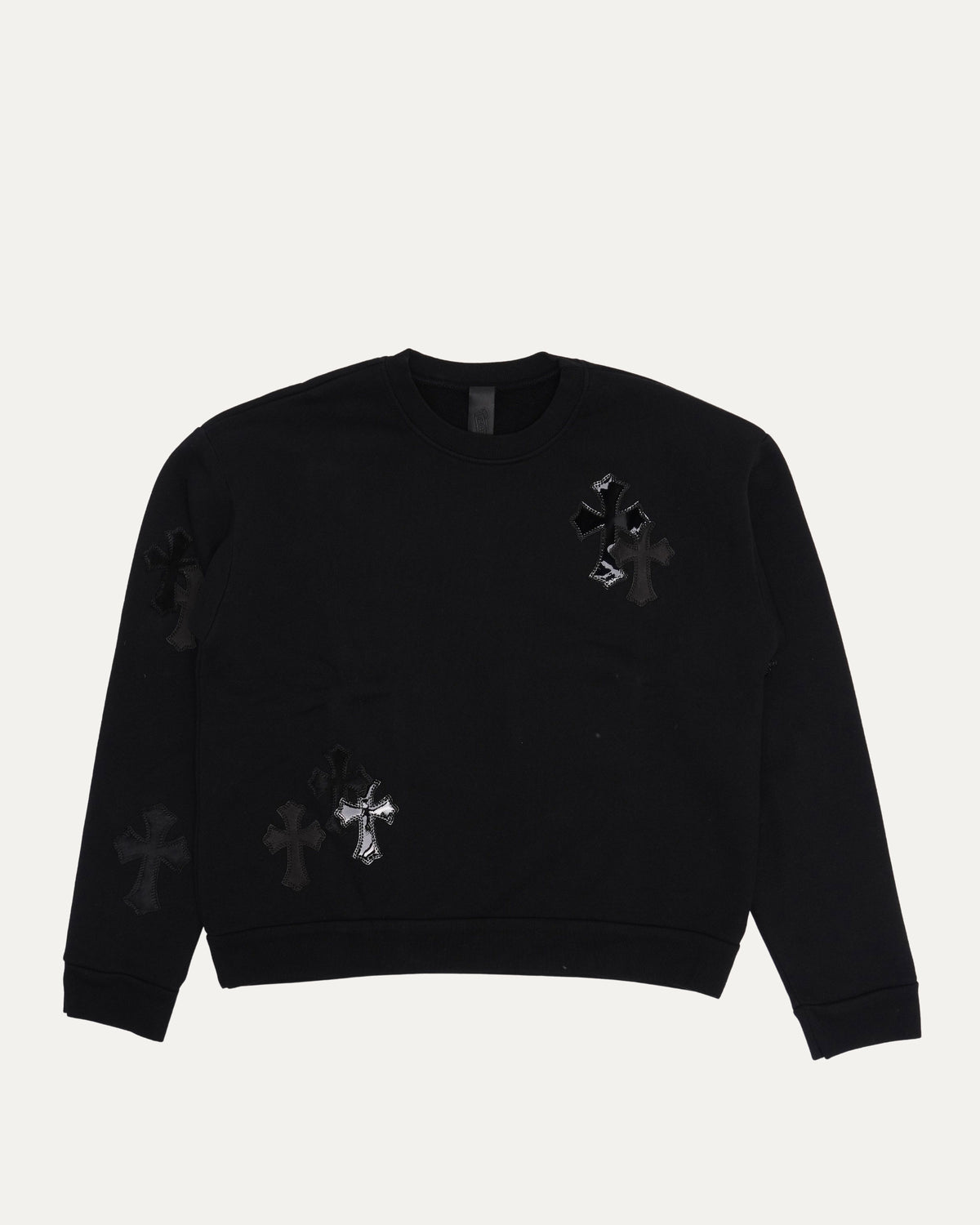 Paper Jam Cross Patch Crewneck Sweatshirt