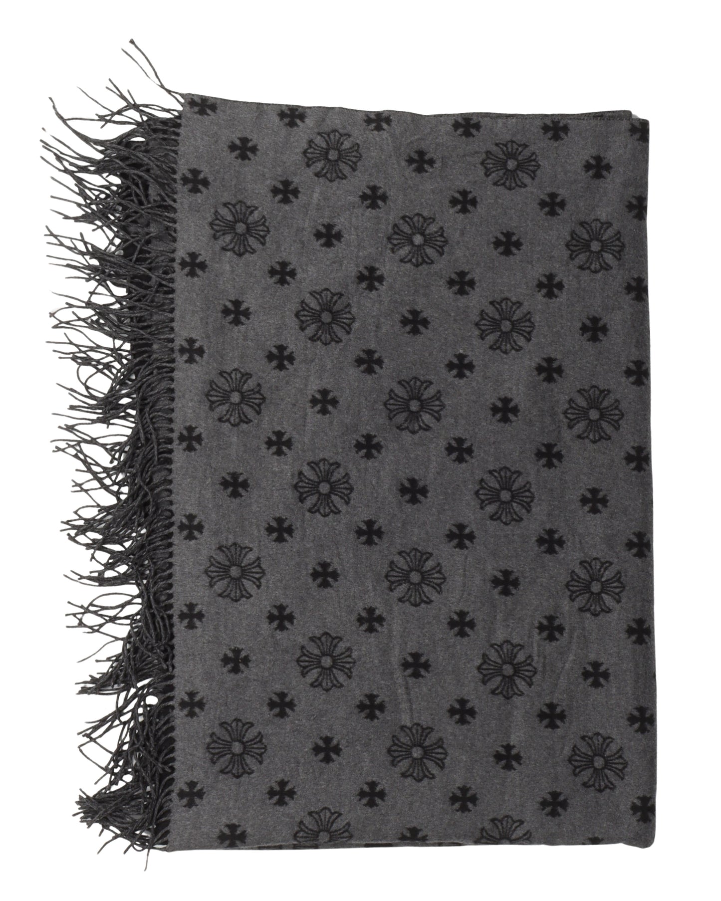 Cashmere Plus Cross Motif Blanket