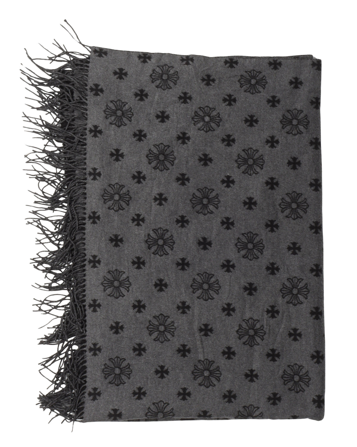 Cashmere Plus Cross Motif Blanket