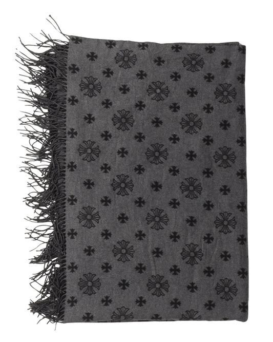 Cashmere Plus Cross Motif Blanket