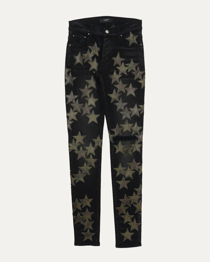 Chemist Star Patch Jeans