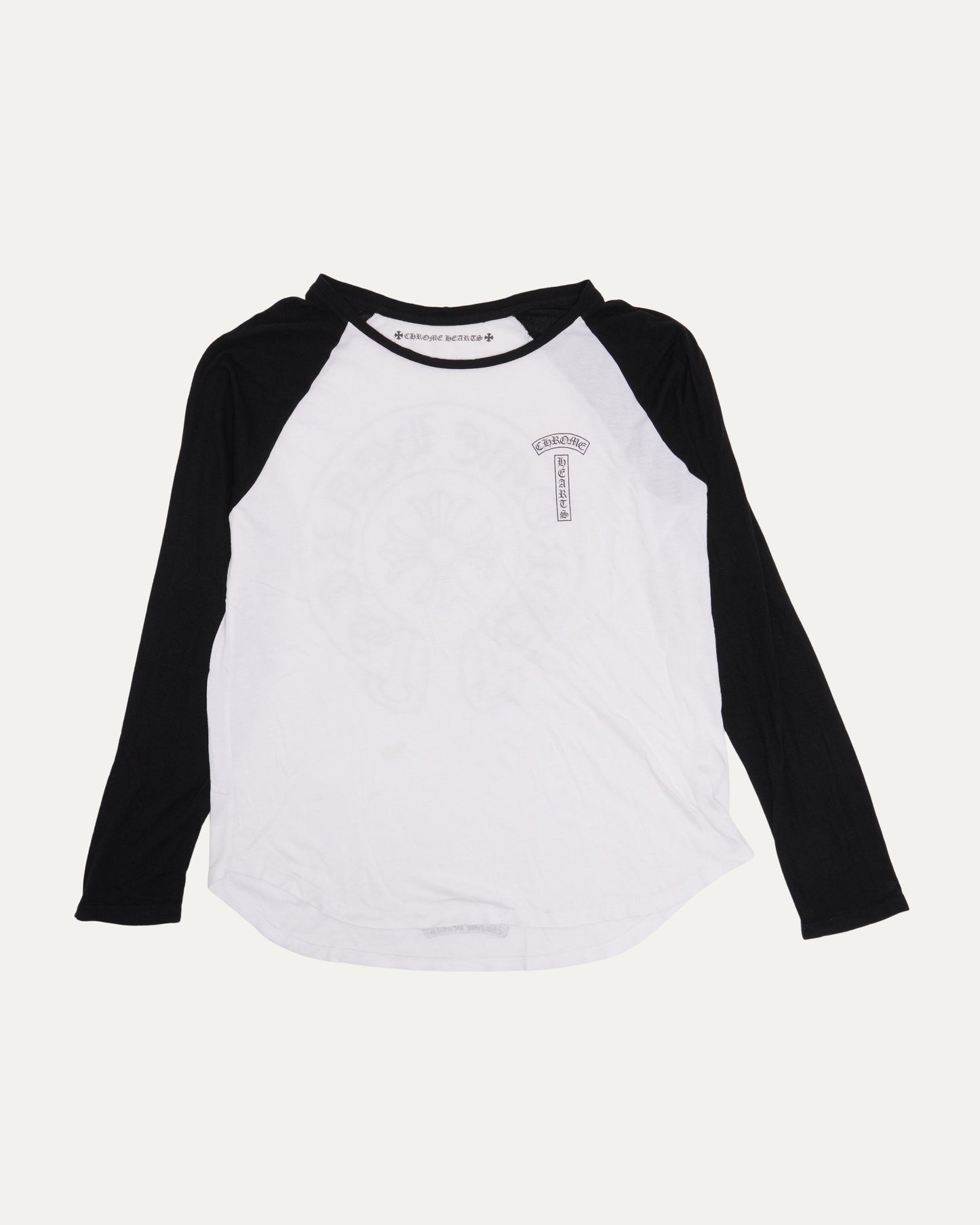 Vintage T-Bar Raglan Long Sleeve Baseball T-Shirt