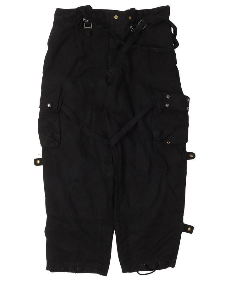Modified Over-Dyed Swiss Alpenflage Cargo Pants