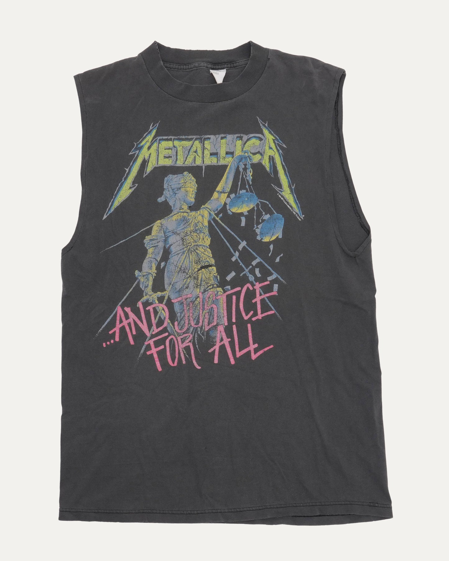 Metallica And Justice For All Cutoff T-Shirt