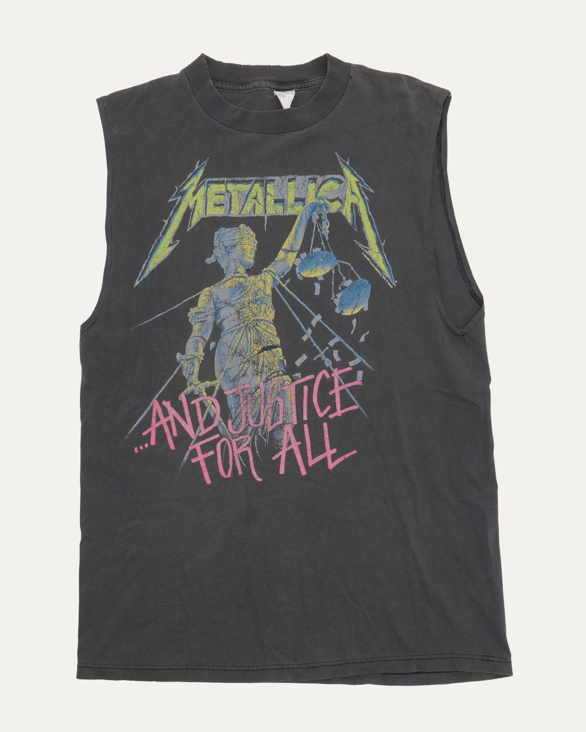 Metallica And Justice For All Cutoff T-Shirt