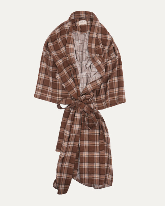 Plaid Flannel Robe