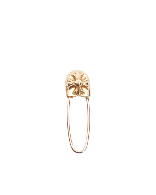 22k Gold Safety Pin