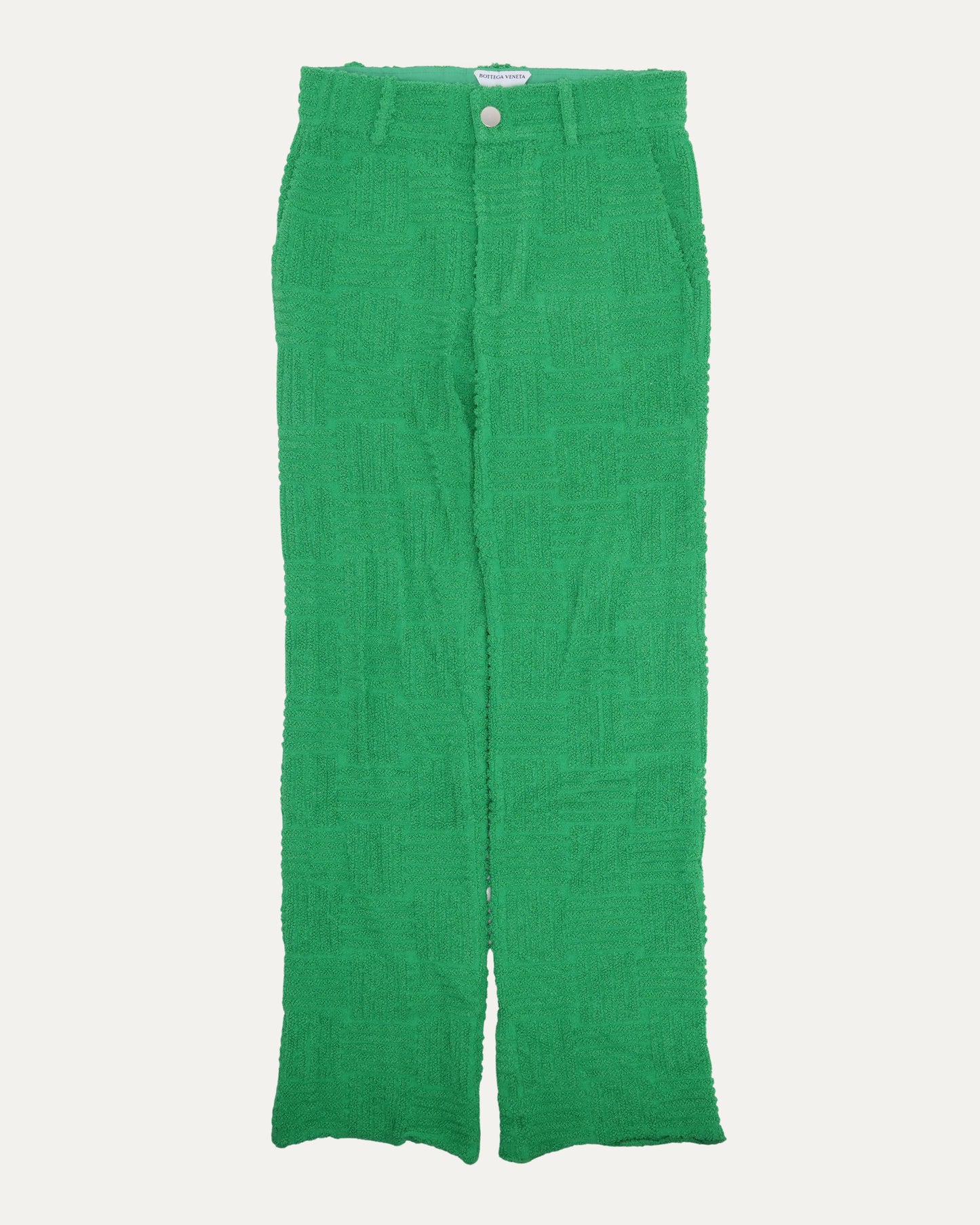 Jacquard Terry Cloth Pants