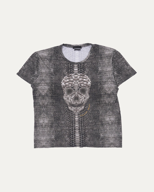 Snakeskin Print T-Shirt