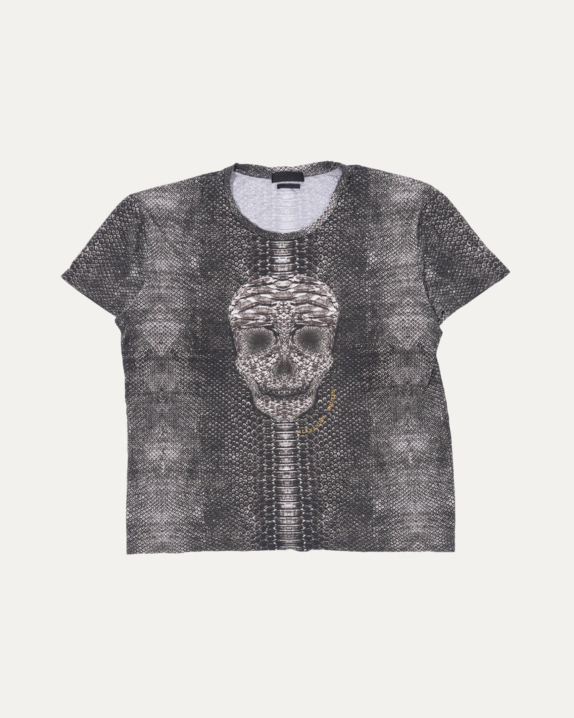 Snakeskin Print T-Shirt