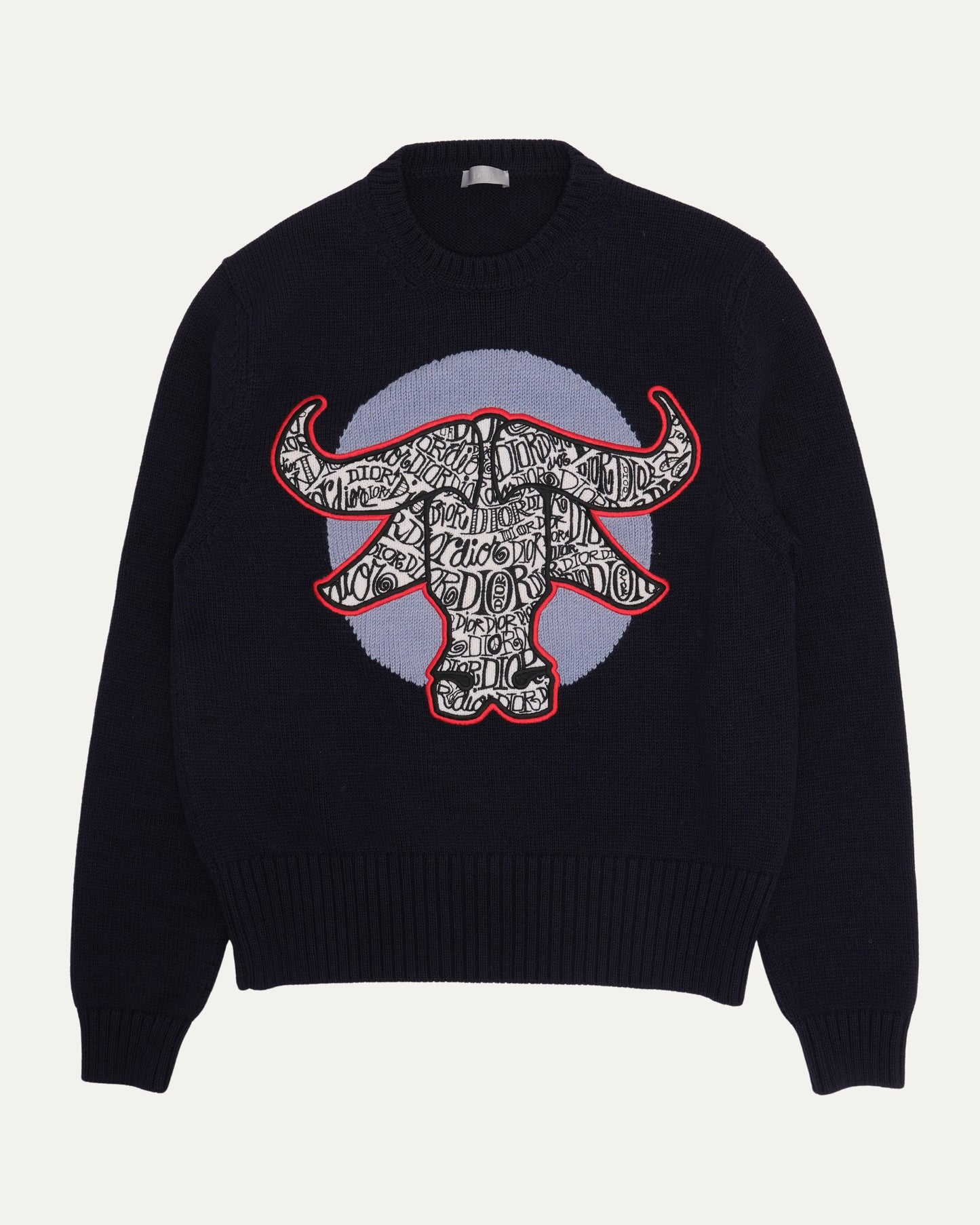 Shawn Stussy Embroidered Ox Sweater