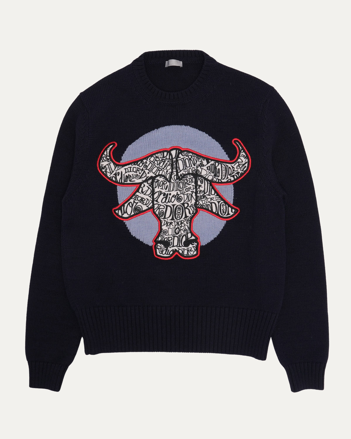 Shawn Stussy Embroidered Ox Sweater