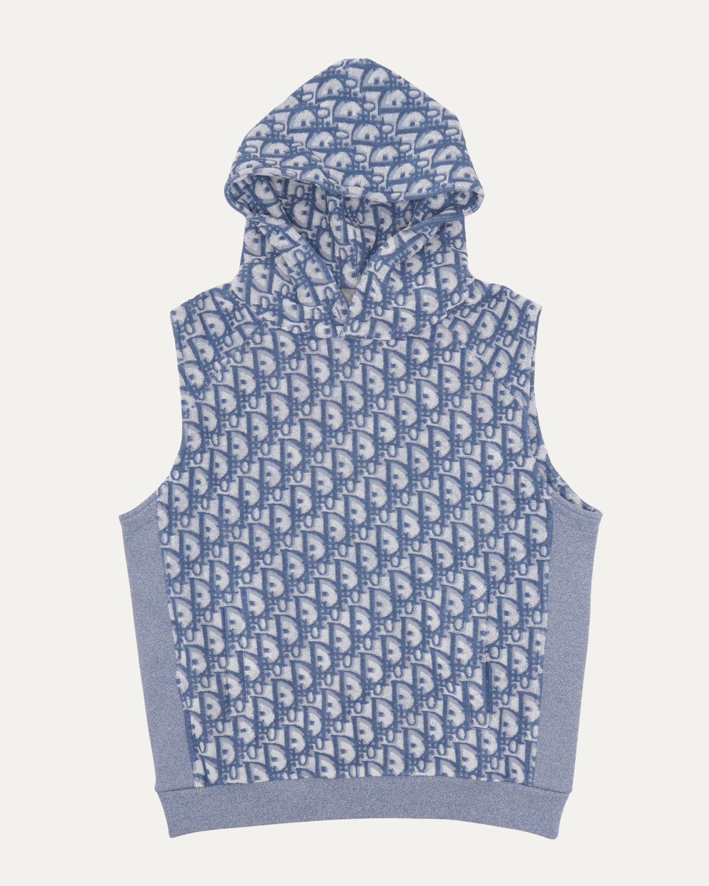 Oblique Monogram Sleeveless Hoodie