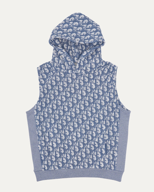 Oblique Monogram Sleeveless Hoodie