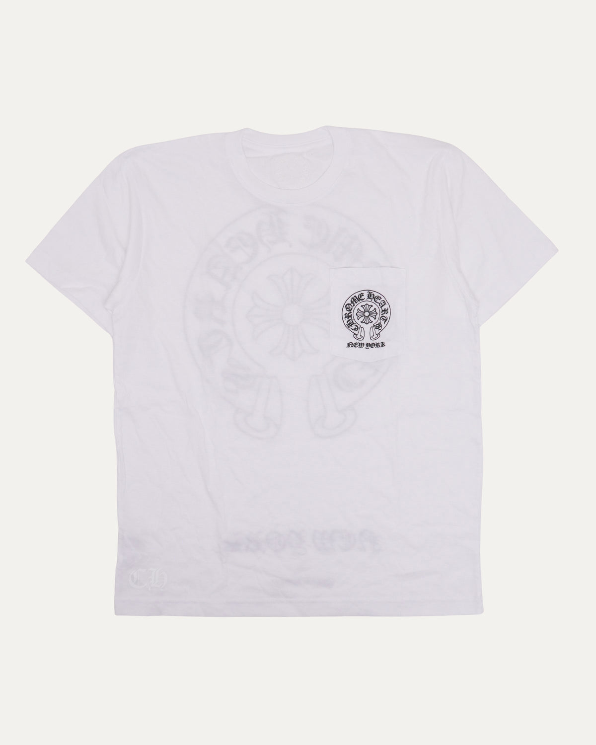 New York Horseshoe Logo Pocket T-Shirt