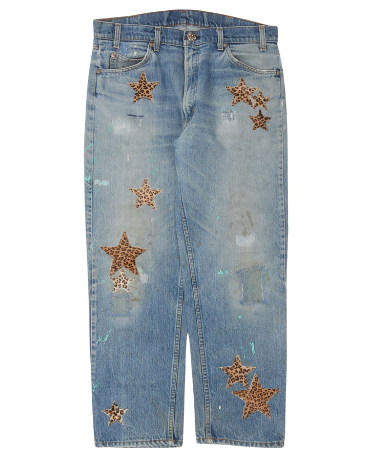Levi's Repaired Star Patch Jeans