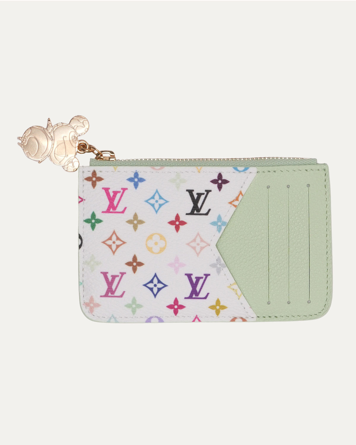 Takashi Murakami Multicolor Monogram Romy Cardholder