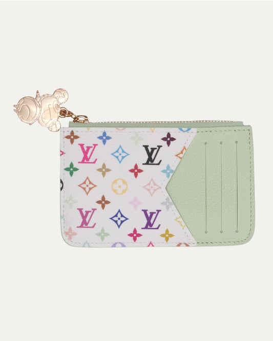 Takashi Murakami Multicolor Monogram Romy Cardholder