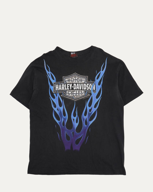 Harley Davidson Blue Flame Bartel's West LA T-Shirt