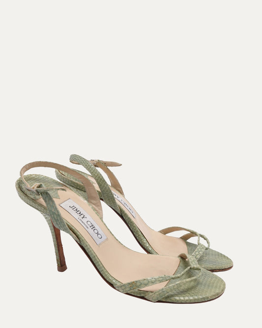 Snakeskin Elsy Heels