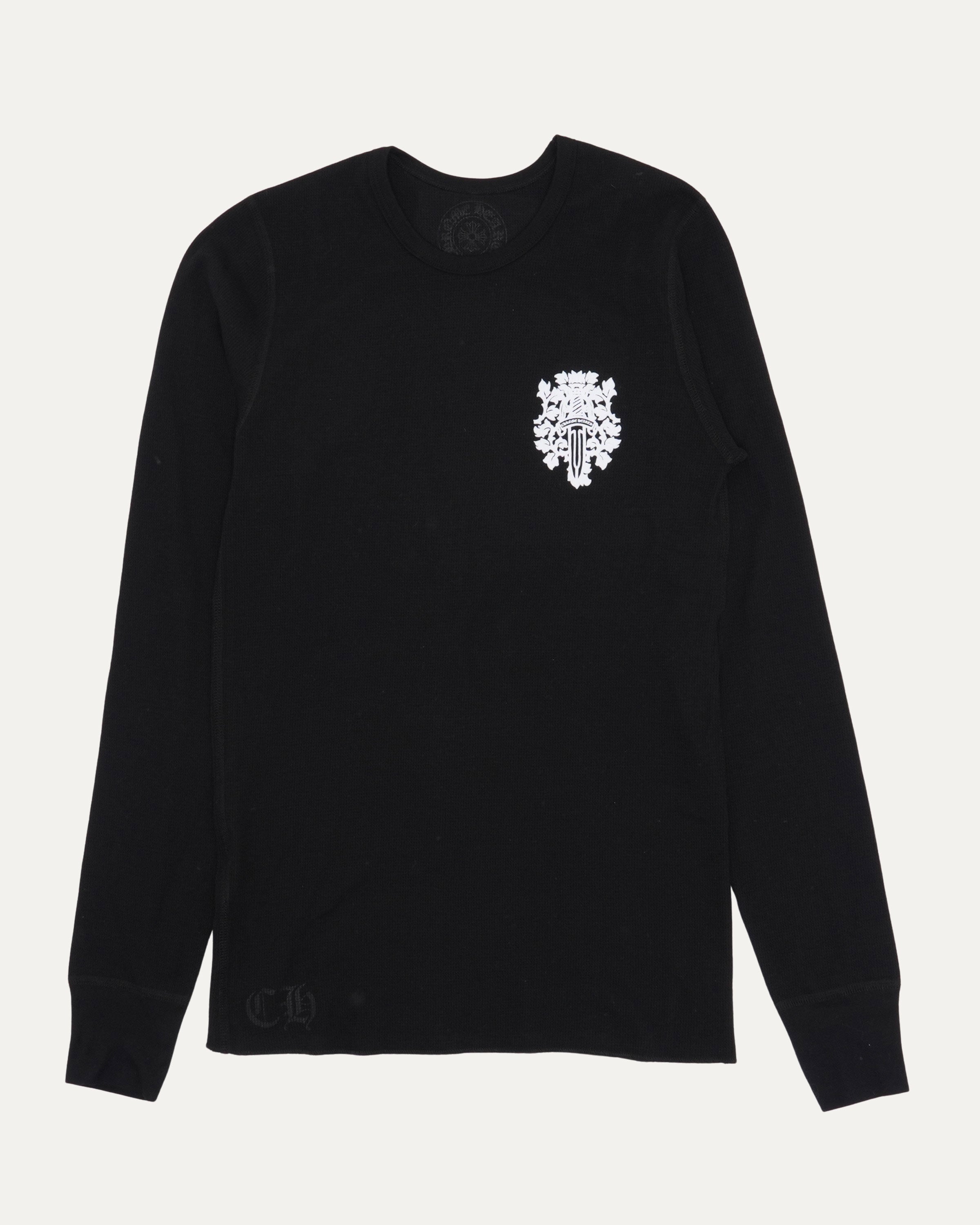 Chrome Hearts Dagger Logo Thermal Long Sleeve T-Shirt – Justin Reed